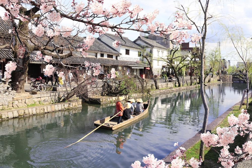 Canales de Bikan en Kurashiki, Okayama