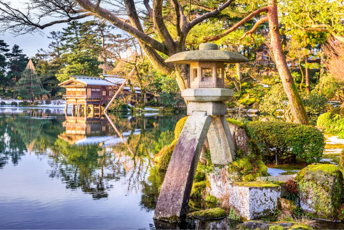 Jardín Kenrokuen, Kanazawa